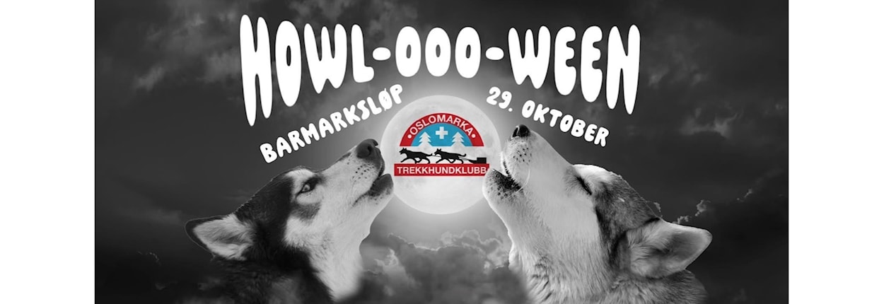 BARMARK Howl-o-ween lavterskelløp med Oslomarka Trekkhundklubb
